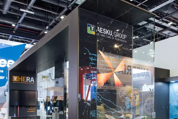 Project: Aesku at Medlab Middle East