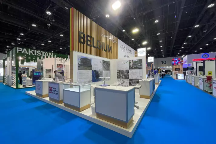 Project: Belgium Pavilion at ADIPEC