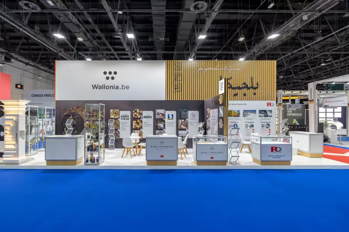 Project: Belgium Pavilion at ArabHealth