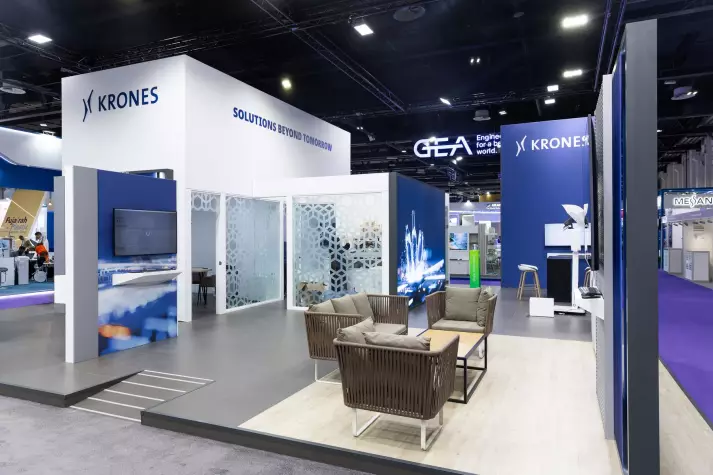 Project: Krones at Gulfood manufacturing