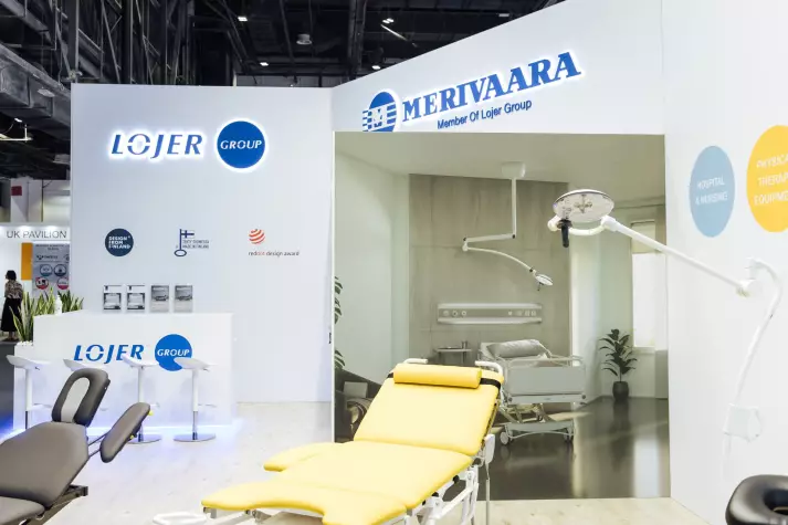 Project: Lojer at ArabHealth Exhibition 2025